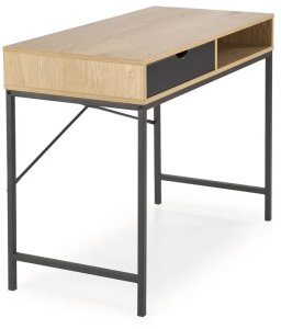 Biurko Halmar B-50 Czarne 95 cm x 48 cm 5
