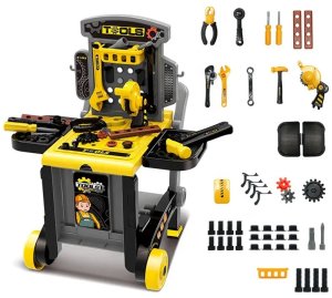WARSZTAT MAJSTERKOWICZA MAŁY MAJSTERKOWICZ WÓZEK NARZĘDZIA MECHANIK SKRZYNKA 1