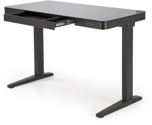 Biurko B52 czarne z regulacją wysokości HALMAR 7
