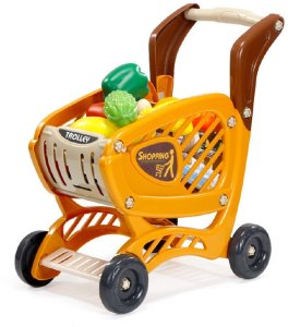 DUŻY SUPERMARKET SKLEPIK XXL SKLEP KASA WÓZEK STRAGAN DŹWIĘKI AKCESORIA 3