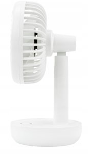WENTYLATOR BIURKOWY AKUMULATOROWY WIATRAK BEZPRZEWODOWY STOŁOWY MAŁY CICHY 7
