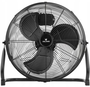 WENTYLATOR PODŁOGOWY PRZEMYSŁOWY WIATRAK BIUROWY MOCNY 45CM PRZENOŚNY 100W 4
