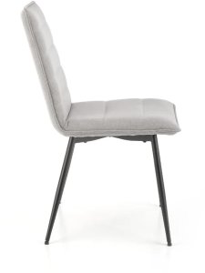 Krzesło tapicerowane K493 szare HALMAR 2