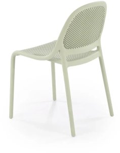 Krzesło K532 miętowe z tworzywa PVC HALMAR 6