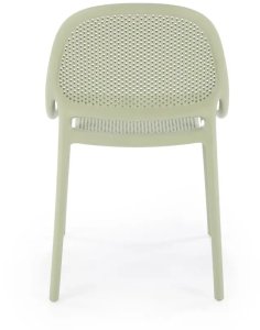 Krzesło K532 miętowe z tworzywa PVC HALMAR 7