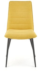 Krzesło tapicerowane K493 musztardowe HALMAR 5