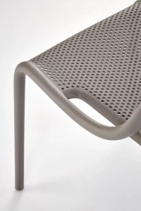 Krzesło K532 khaki z tworzywa PVC HALMAR 11