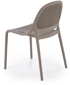 Krzesło K532 khaki z tworzywa PVC HALMAR 6
