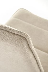 Krzesło tapicerowane K493 beżowe HALMAR 6