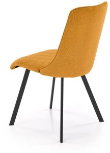 Krzesło tapicerowane K561 musztardowe HALMAR 4