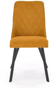 Krzesło tapicerowane K561 musztardowe HALMAR 6