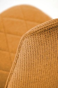 Krzesło tapicerowane K561 musztardowe HALMAR 9