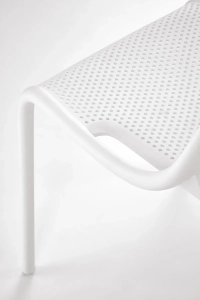 Krzesło K532 białe z tworzywa PVC HALMAR 12