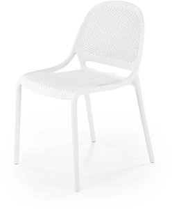 Krzesło K532 białe z tworzywa PVC HALMAR 2