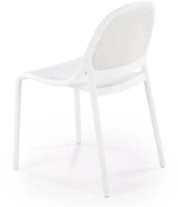 Krzesło K532 białe z tworzywa PVC HALMAR 6