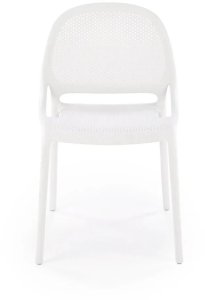 Krzesło K532 białe z tworzywa PVC HALMAR 8