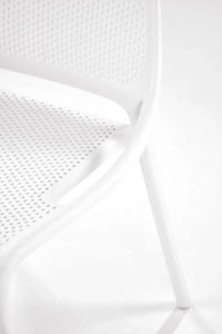 Krzesło K532 białe z tworzywa PVC HALMAR 10