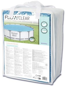 Plandeka pokrywa solarna do basenu o średnicy 427 lub 457 cm Bestway 58252 11