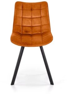 Krzesło tapicerowane K332 VELVET cynamonowe HALMAR 5