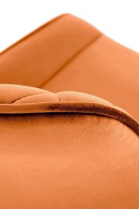 Krzesło tapicerowane K520 VELVET cynamonowe obracane HALMAR 13