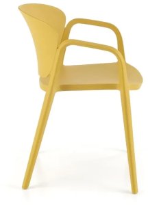 Krzesło K491 musztardowe HALMAR 3