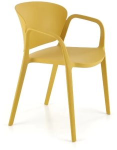 Krzesło K491 musztardowe HALMAR 4