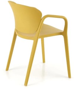 Krzesło K491 musztardowe HALMAR 5