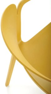 Krzesło K491 musztardowe HALMAR 6