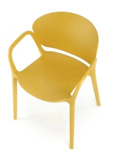 Krzesło K491 musztardowe HALMAR 8