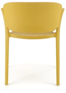 Krzesło K491 musztardowe HALMAR 9