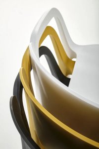 Krzesło K491 musztardowe HALMAR 10