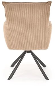 Krzesło tapicerowane K528 cappuccino obracane HALMAR 7