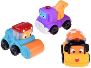 Zestaw miękkie autka budowlane 3szt 18M+ ZA4737A EDUKAMP 2