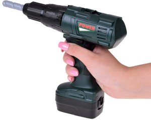 Zestaw majsterkowicza Warsztat narzędzia wkrętarka na baterie ZA5168 EDUKAMP 9