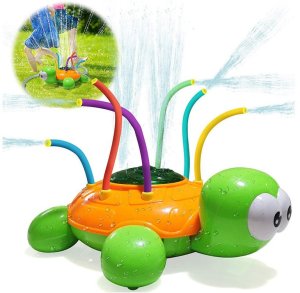 Kolorowy żółw Zraszacz wodny do zabawy ZA4280 EDUKAMP 5
