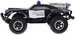 Duże auto sterowane monster truck POLICJA na pilota oświetlenie RC0626 EDUKAMP 2