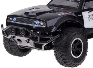 Duże auto sterowane monster truck POLICJA na pilota oświetlenie RC0626 EDUKAMP 3