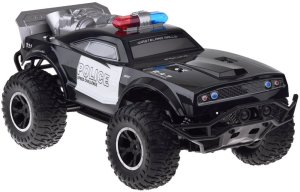Duże auto sterowane monster truck POLICJA na pilota oświetlenie RC0626 EDUKAMP 5