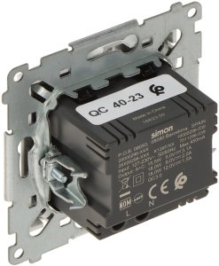 GNIAZDO ŁADOWANIA DEC2CA.01/11-SIMON54 Premium USB 5&nbsp;V DC / 3.1&nbsp;A 1