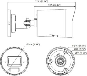 KAMERA IP DS-2CD2047G3-LI2UY/SL(2.8MM)(BLACK)PL ColorVu 3.0 - 4&nbsp;Mpx Hikvision 8