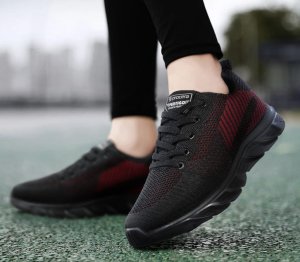 Buty Sportowe Do Pracy  I Codzienne Rekraacyjne Lekkie Vertigo Black/Red 41 Procera Vertigo Black/Red 41 5908274534410 4