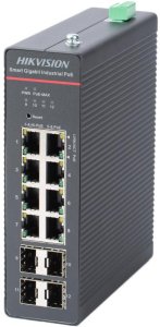 SWITCH PRZEMYSŁOWY POE DS-3T1512HP-SI-8P4F/NOPOWER 8-PORTOWY SFP Hikvision 1