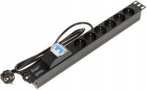 LISTWA ZASILAJĄCA PD-6/R-2P 1.8&nbsp;m 1