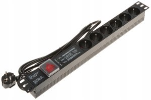 LISTWA ZASILAJĄCA PD-6/R-SPD-3L 1