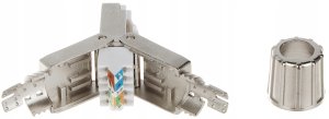 WTYK MODULARNY EKRANOWANY RJ45/FTP7-HAND 5
