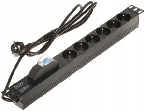 LISTWA ZASILAJĄCA PD-6/R-1P 1.8&nbsp;m 1