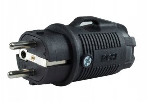 WTYCZKA PROSTA POWER-PLUG/IP54/EPN 250&nbsp;V 16&nbsp;A 1