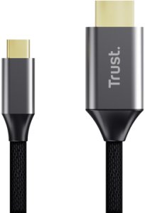 Kabel USB Trust Video cable Trust Calyx USB-C Male - HDMI Male 2m Ultra HD 4K 8713439256307 3