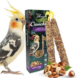 SING&SONG cruncher dla średnich papug 85g orzechowy 2