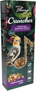 SING&SONG cruncher dla średnich papug 85g orzechowy 3
